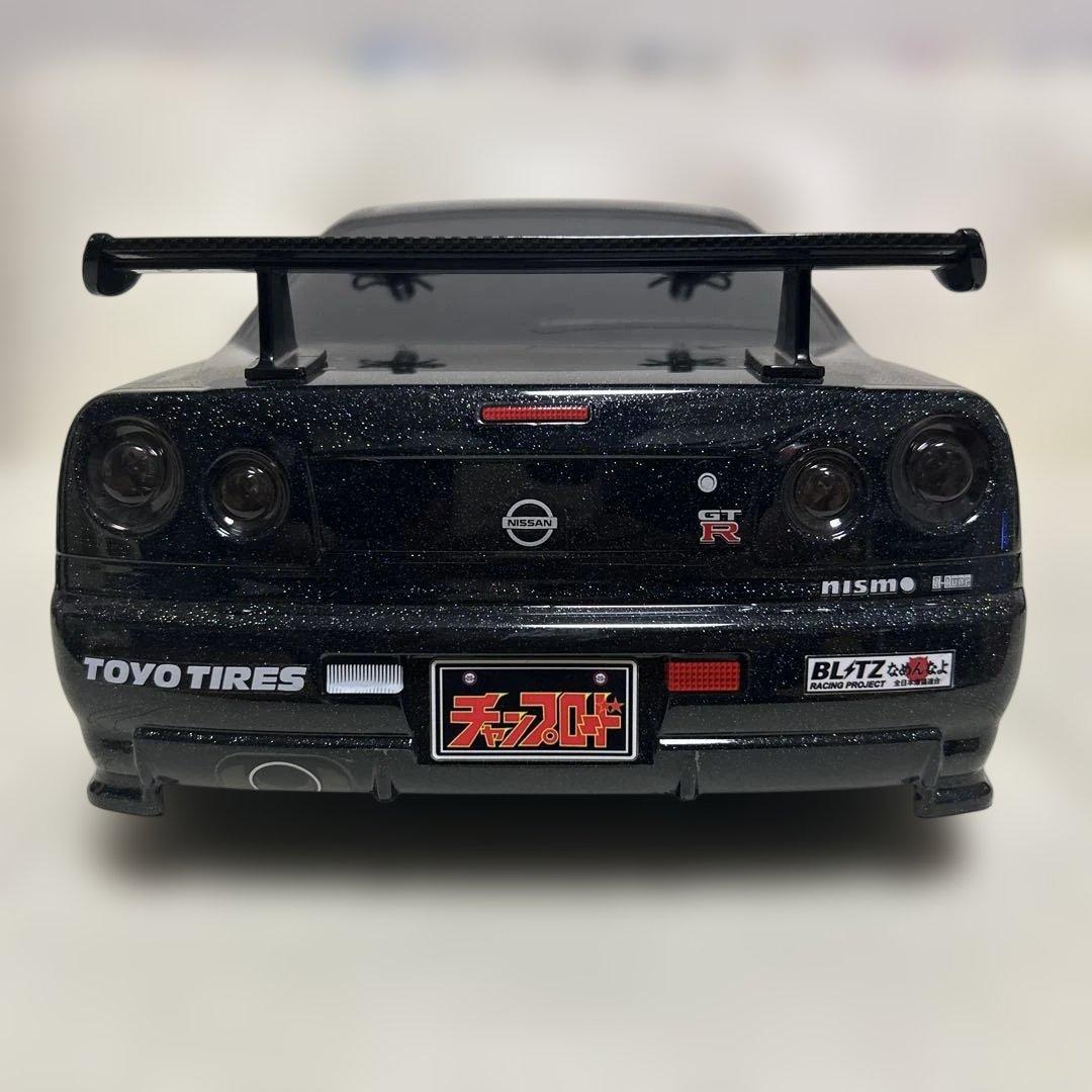 タミヤ　GT-R34 tt-02シャーシ　フルセット