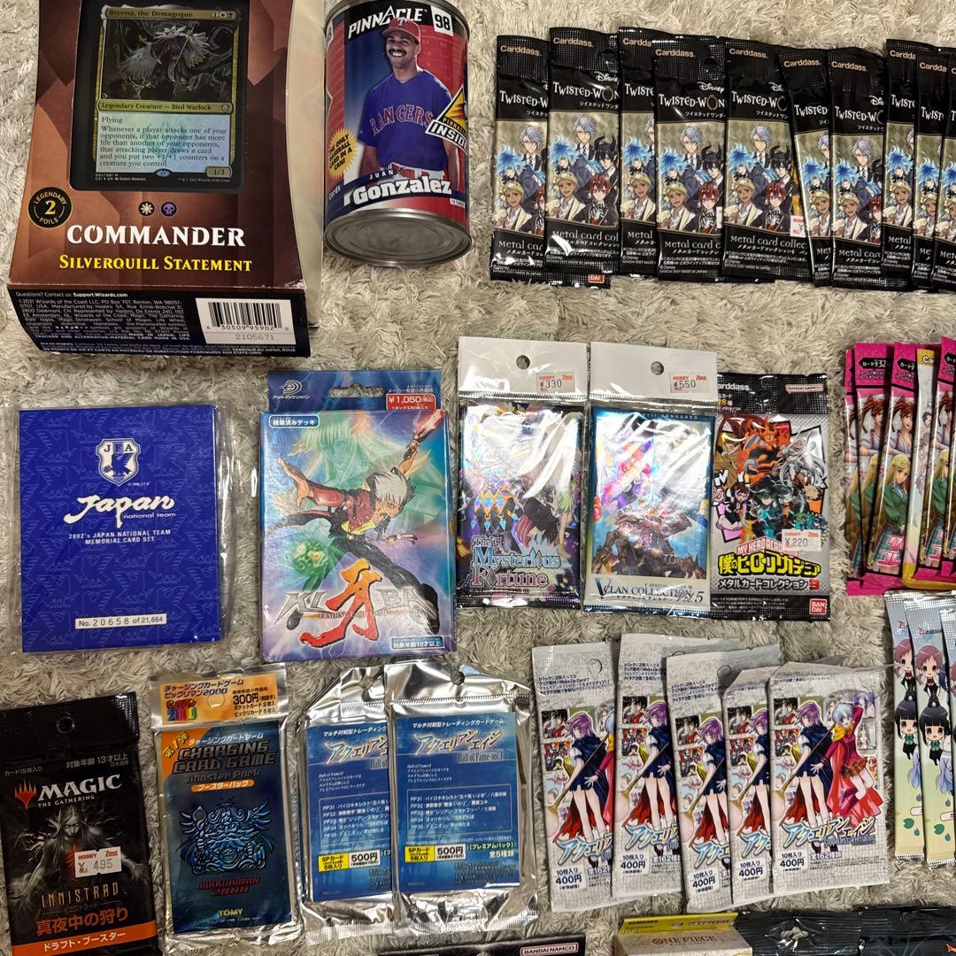 トレーディングカードセット 未開封多数まとめ売り【4002