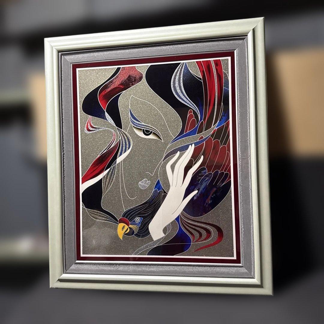 マーティロ・マヌキアン 「個性的に」 シルクスクリーン サイン入り