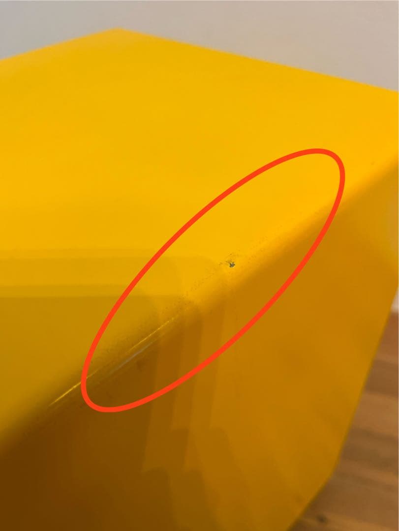 Pearl PCJ-CVC SC カホン パール　イエロー　ケース付き　打楽器