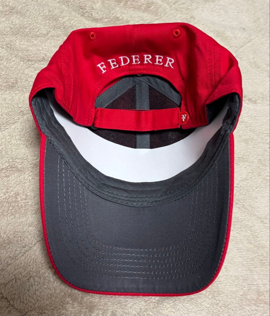 NIKE RF赤CAP ナイキ製 フェデラー【RF CAP】 RED/WHITE