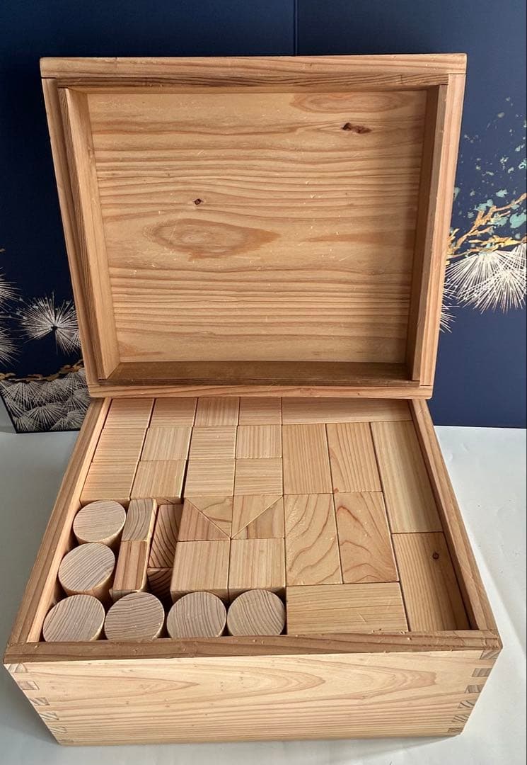 知育玩具 ドクスピール　積木　131ピース