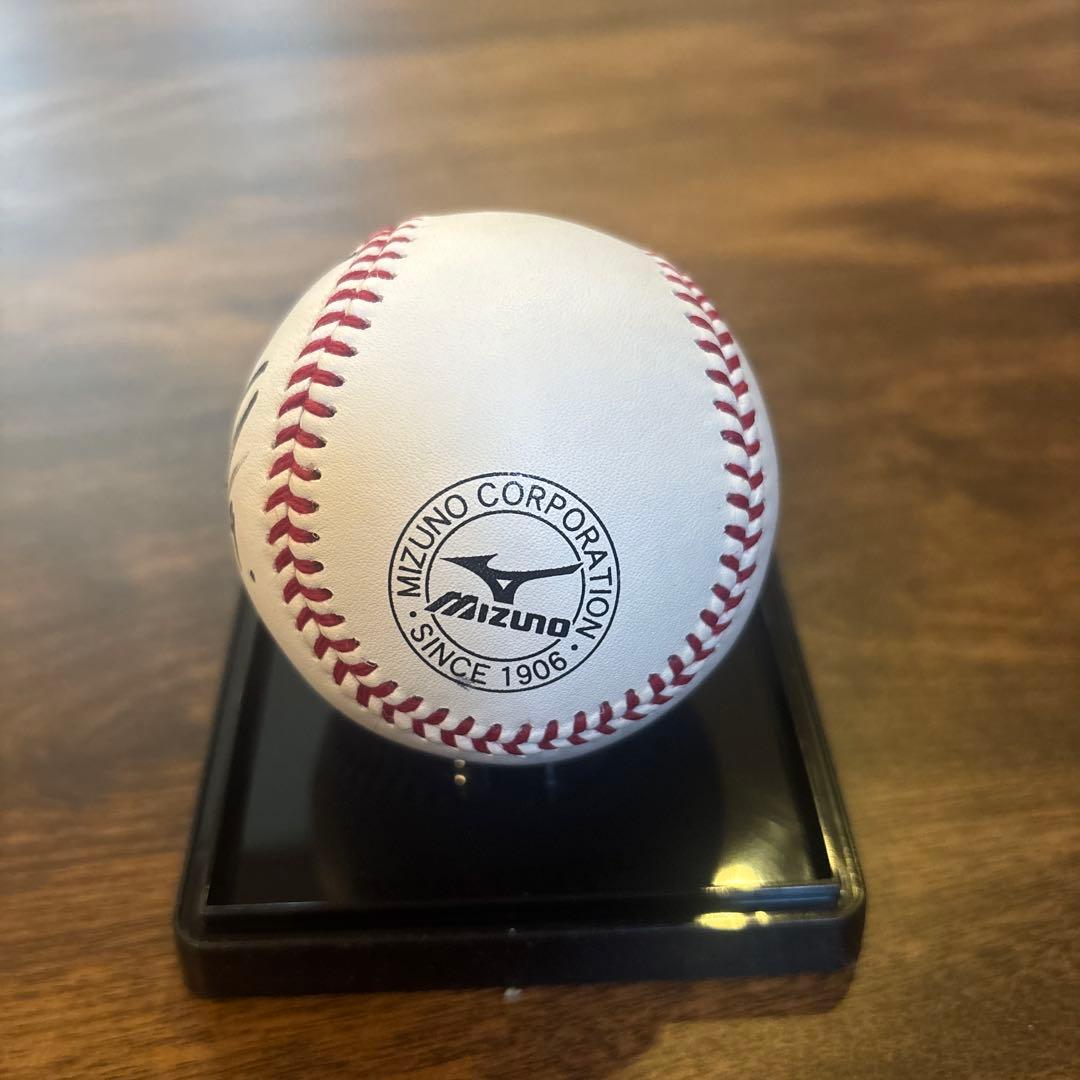 藤浪晋太郎 直筆サイン入り ミズノ公式試合球 状態良好