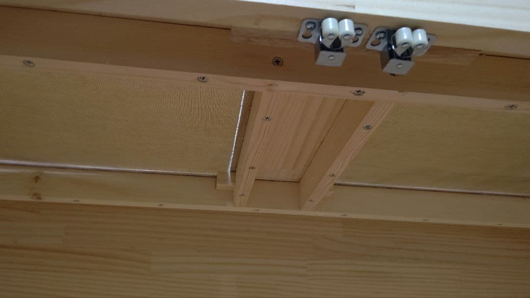 Osaiケージ 赤松集成材１８ミリ、幅120縦45奥行45