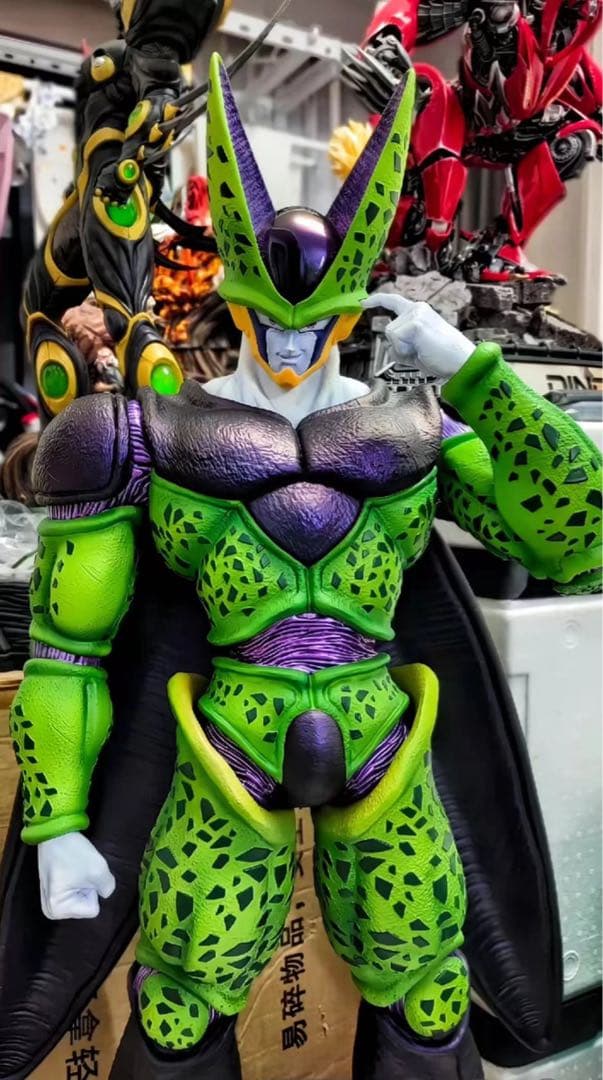 ドラゴンボール セル ガレキ ガレージキット スタチューX①④