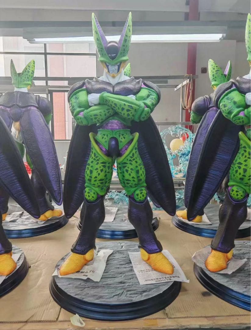 ドラゴンボール セル ガレキ ガレージキット スタチューX①④