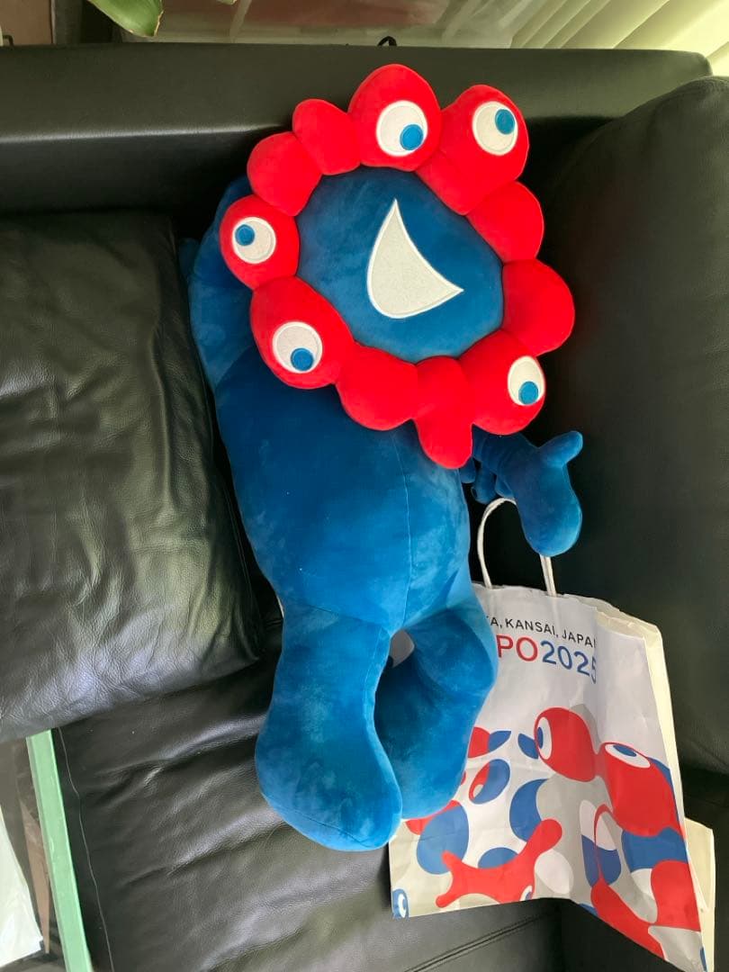 大阪関西万博ミャクミャクくじ一等ぬいぐるみ