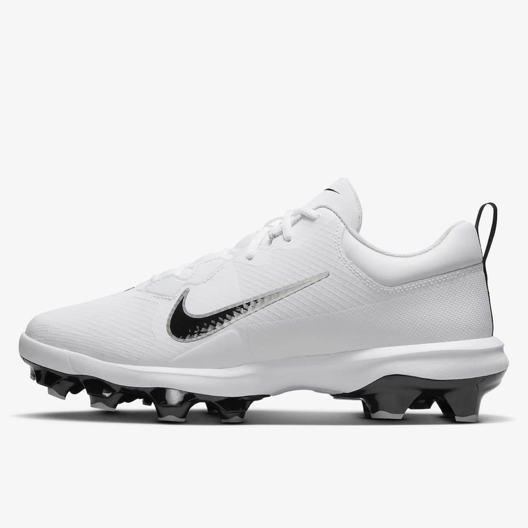 ナイキ フォース トラウト プロ 26 野球 スパイク 靴 シューズ 白 銀