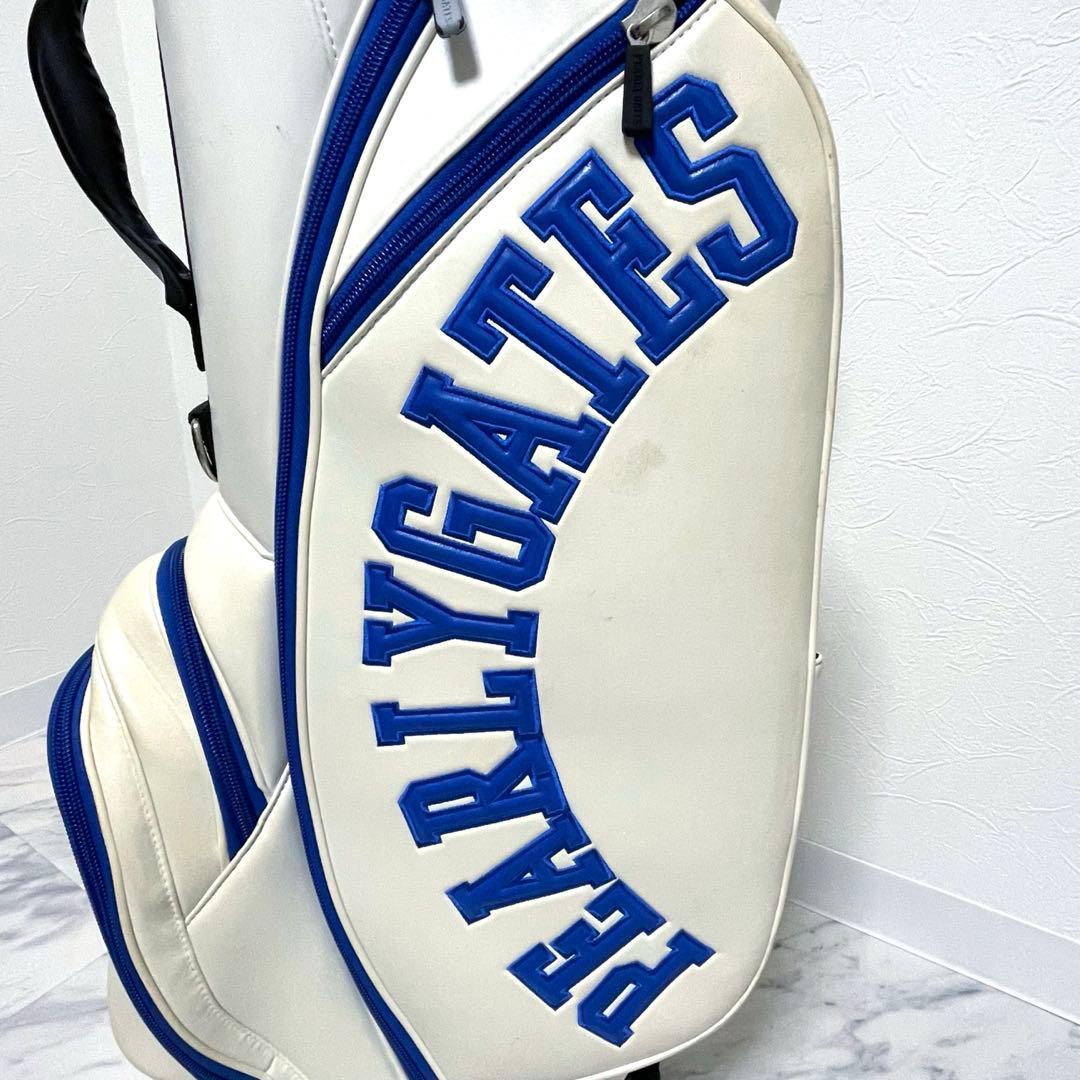 PEARLY GATES ゴルフバッグ 89 ブルーホワイト