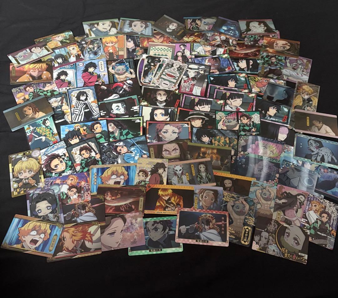 鬼滅の刃 まとめ売り 紙類 タペストリー ウエハース