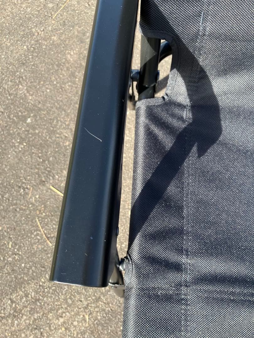 Onway(オンウェー) エッチングチェア 2脚セット　ブラック　アウトドア