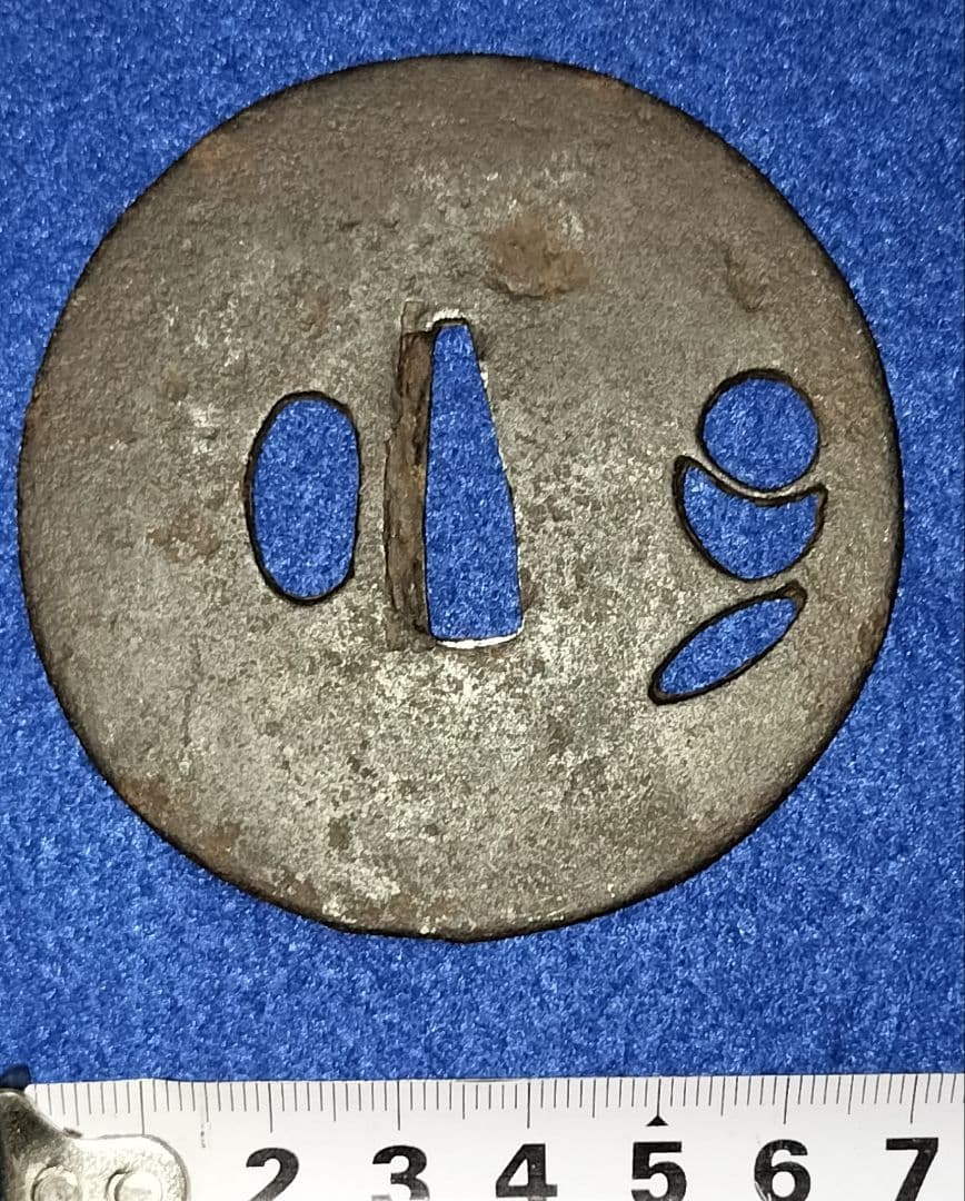 鍔6枚まとめ売り　甲冑師鍔　刀匠鍔　金象嵌　京透かし鍔