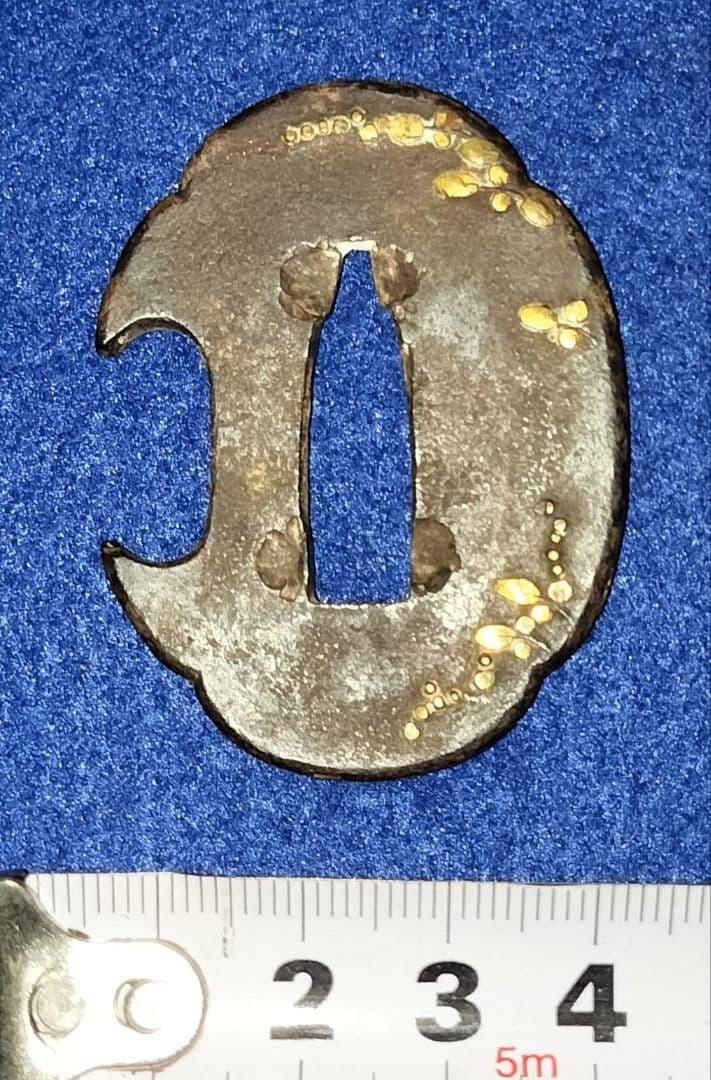 鍔6枚まとめ売り　甲冑師鍔　刀匠鍔　金象嵌　京透かし鍔