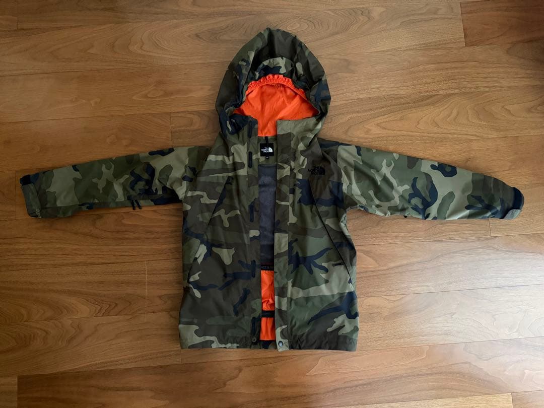 ノースフェイス 迷彩 ノベルティー ウェア　パウダーガード付