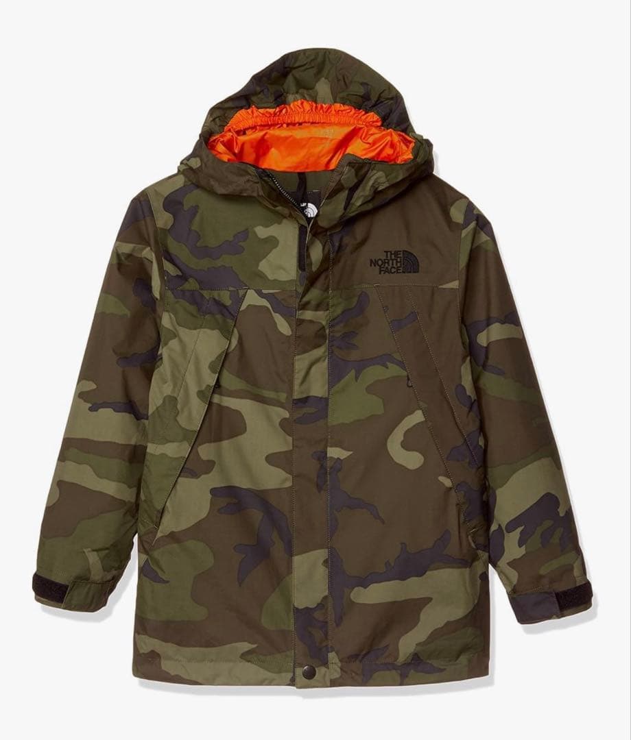 ノースフェイス 迷彩 ノベルティー ウェア　パウダーガード付