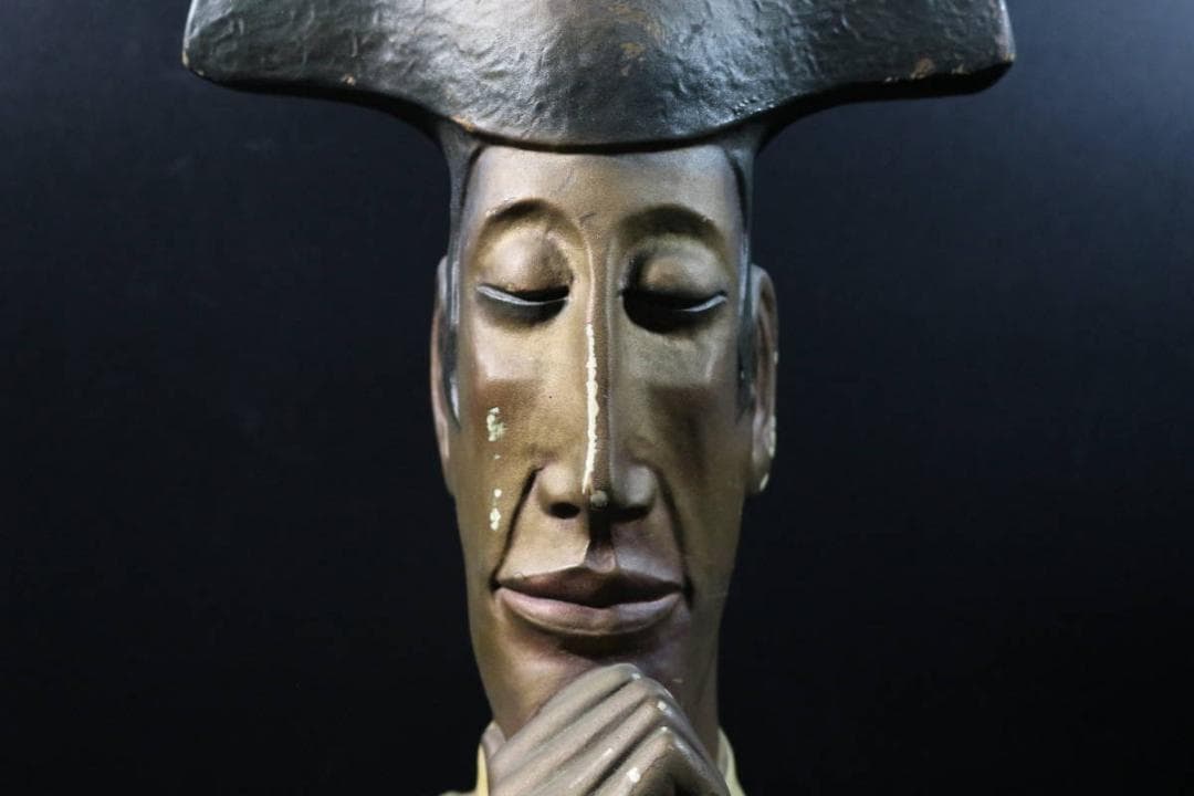 UNIVERSAL STATUARY CHICAGO 1960年代 石膏オブジェ