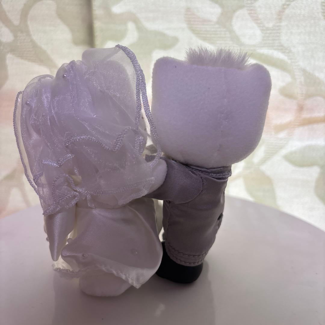 希少★サンリオ　ハローキティ ダニエル　ウェディング　ぬいぐるみ 結婚