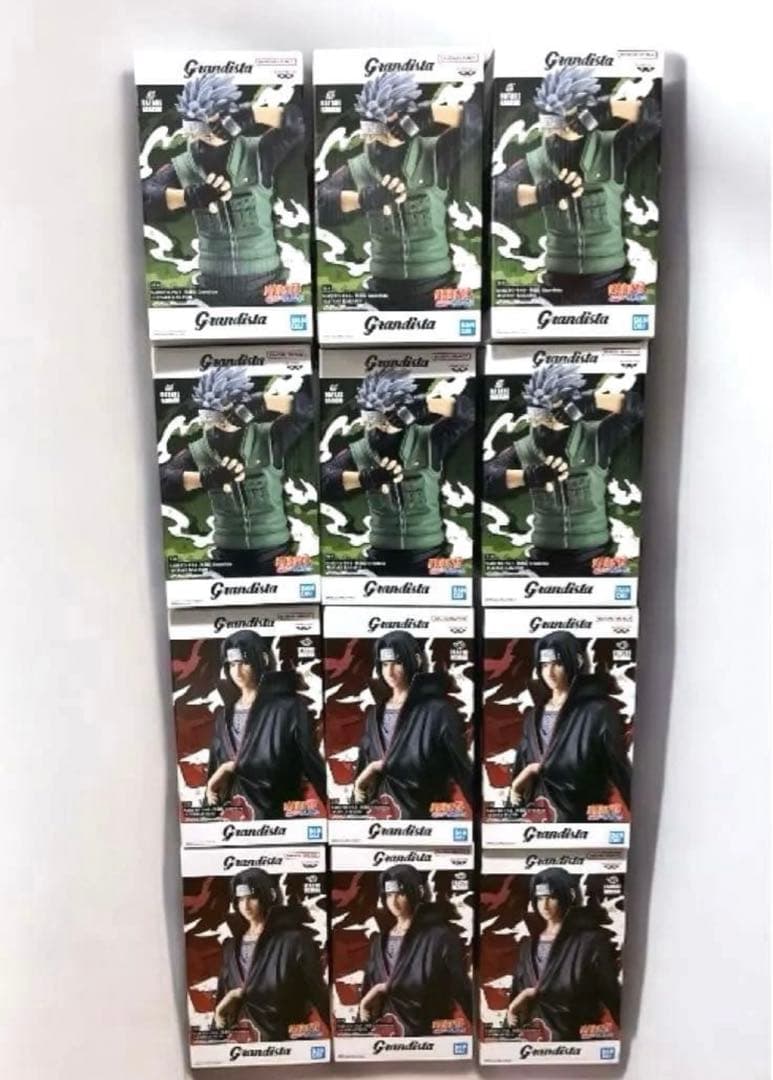 NARUTO フィギュア グランディスタ　イタチ　カカシ 12点　新品未開封