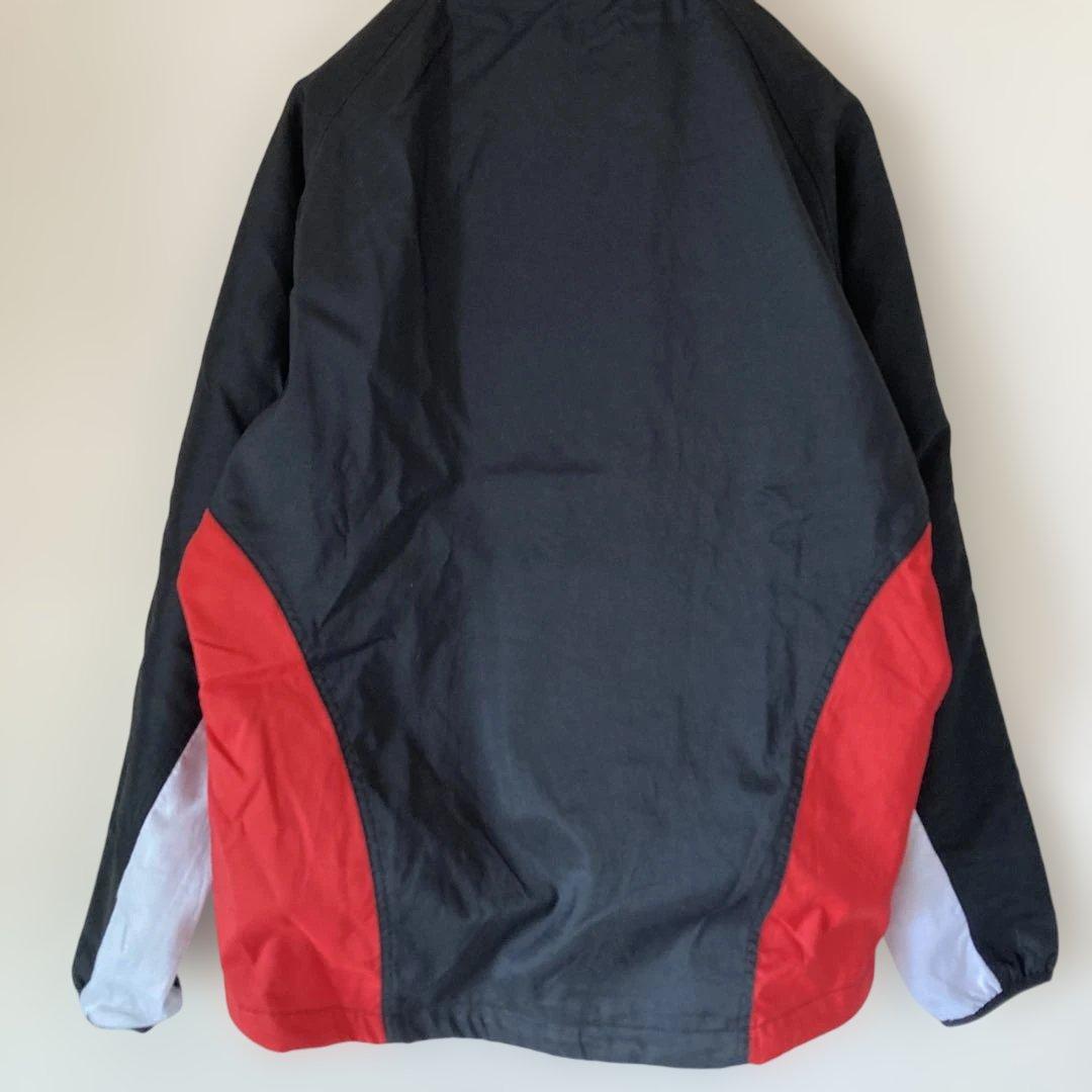 canterbury ウォームアップウェア ブラック/レッドＬサイズ