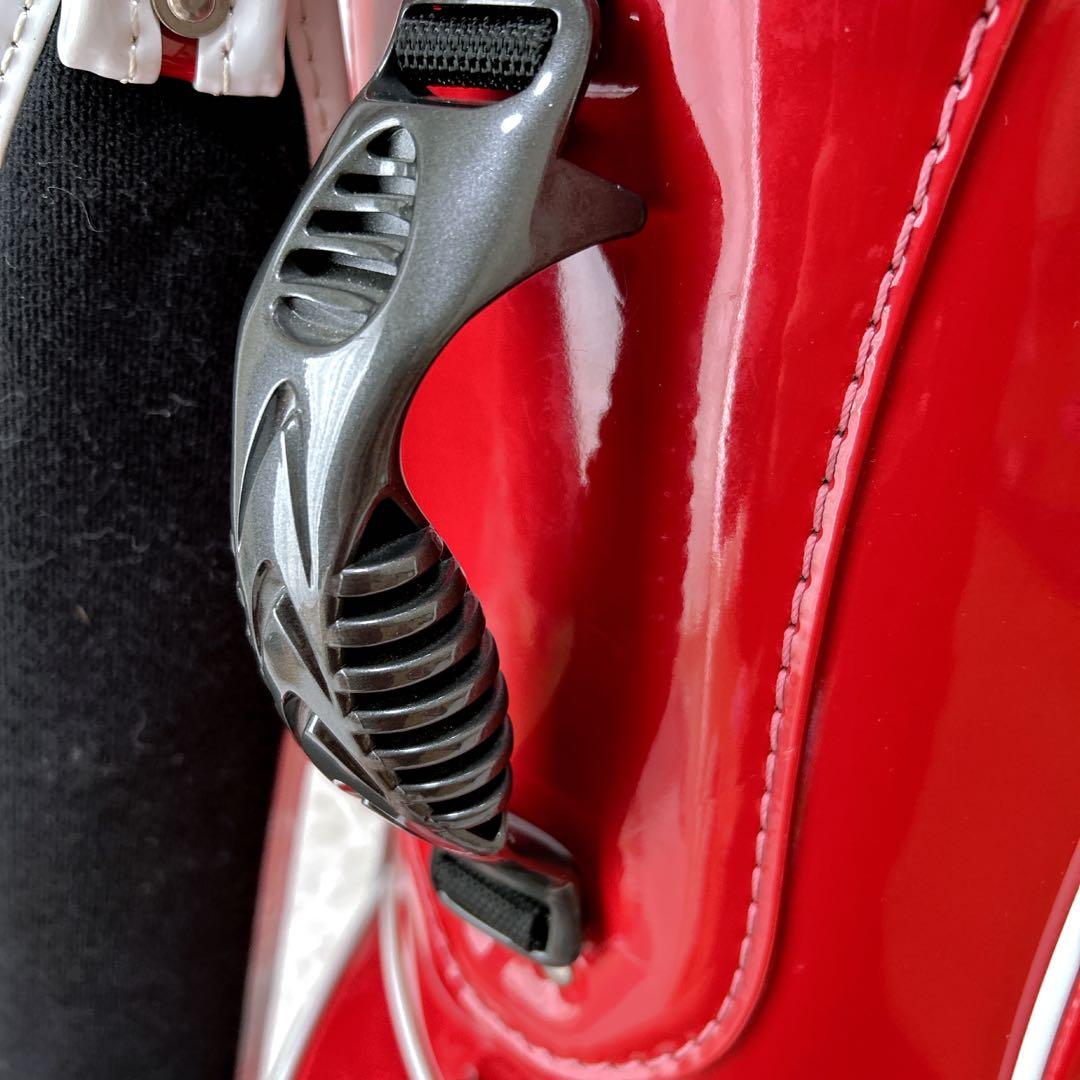 希少✨CocaCola キャディバッグ ゴルフバッグ　レッド　ロゴマーク