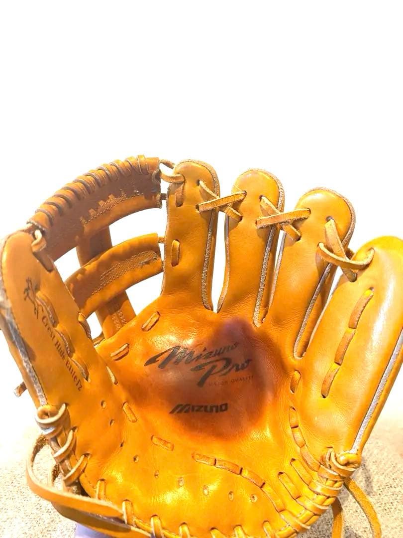 【やっち】Mizuno Pro ミズノプロ　軟式グローブ 内野用