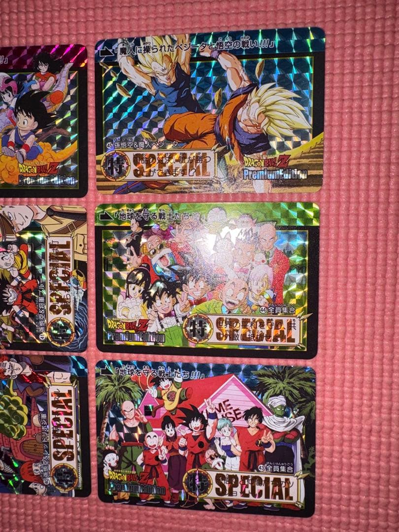 ①54枚　1〜54番　Premium Editionドラゴンボール　キラカード
