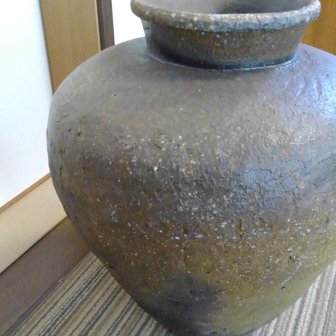 訳あり　中　壺　1 備前焼　引き取り