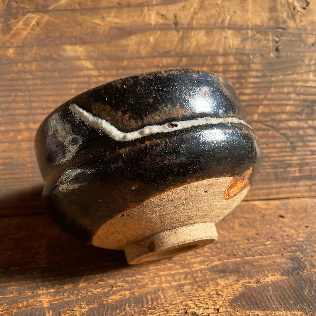 拳骨茶碗 江戸時代 18世紀 伝世品 古美濃 美濃古陶 美濃焼 骨董 古美術