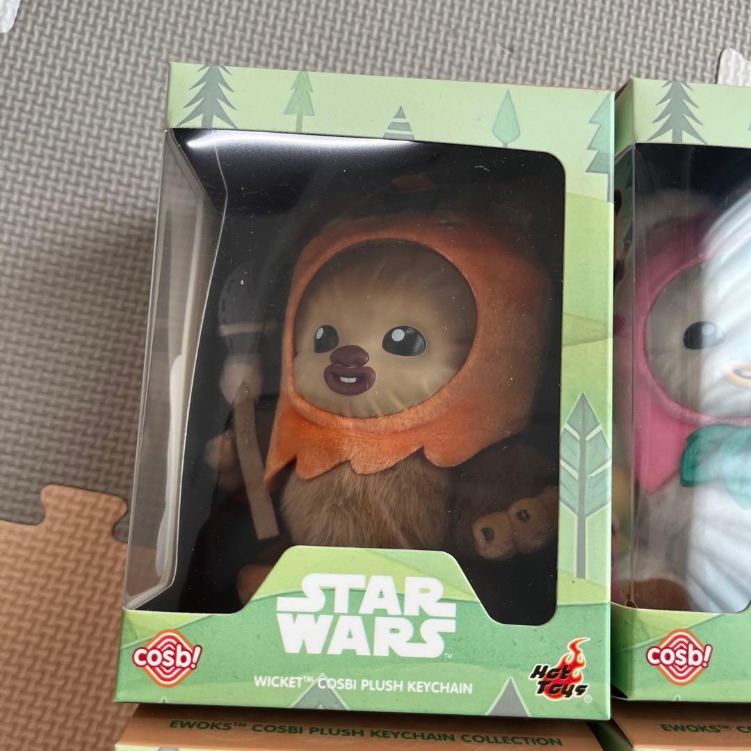 コスビ スターウォーズ イウォーク物語 キーチェーン　6個セット