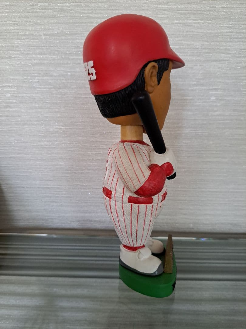広島カープ/新井貴浩氏/置物/記念品/人形 首振り人形