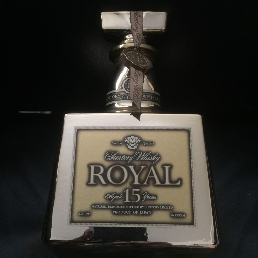 金サントリーローヤルプレミアム15年ウイスキー 全国50本限定非売品 希少超美品