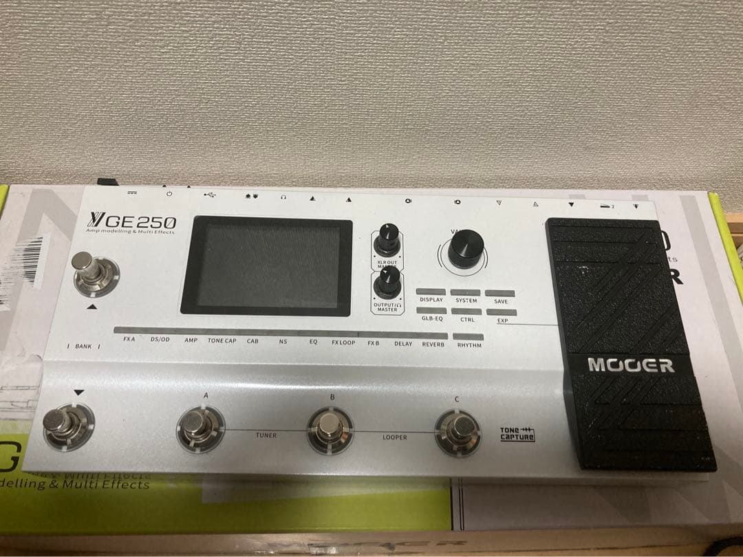 ジャンク　MOOER GE250