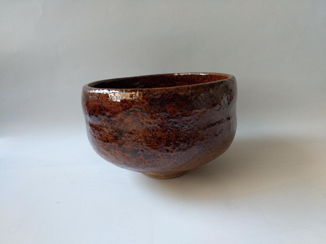 松雲窯 泉喜仙 作 大樋茶碗 大樋焼 共箱 栞 茶道具 抹茶碗 新品 未使用