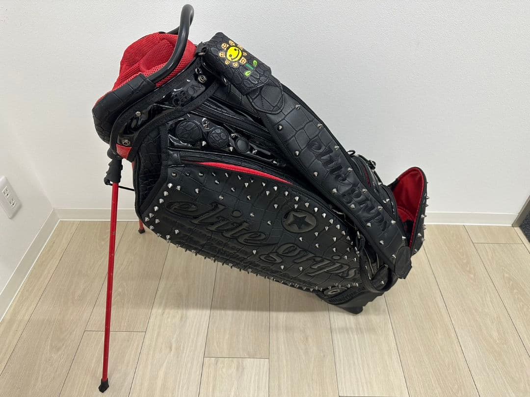 エリートグリップ elitegrips　キャディーバッグ 　ブラック限定品