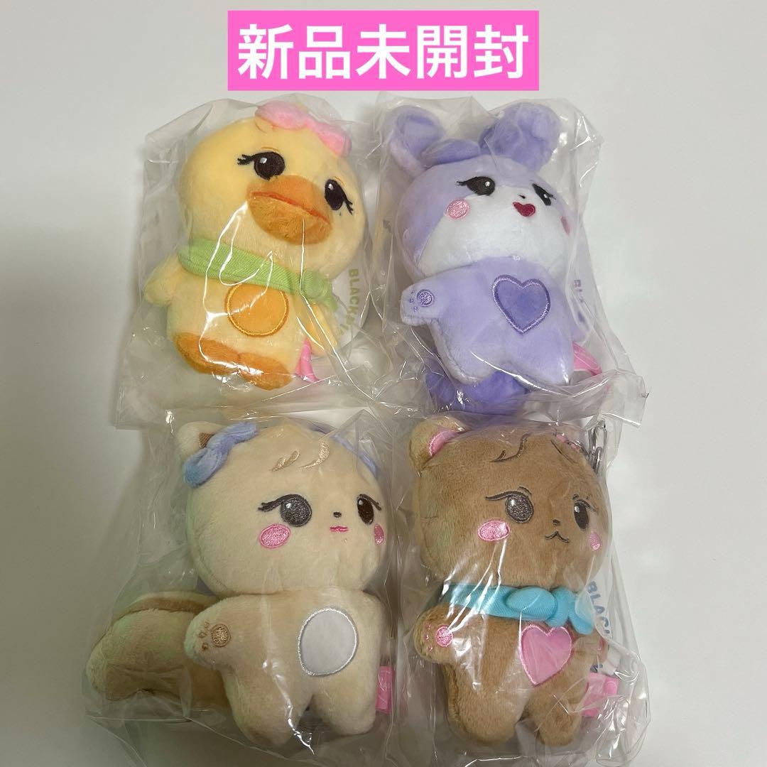 【新品未開封】BLACKPINK キャラクター　キーリング　コンプリートセット