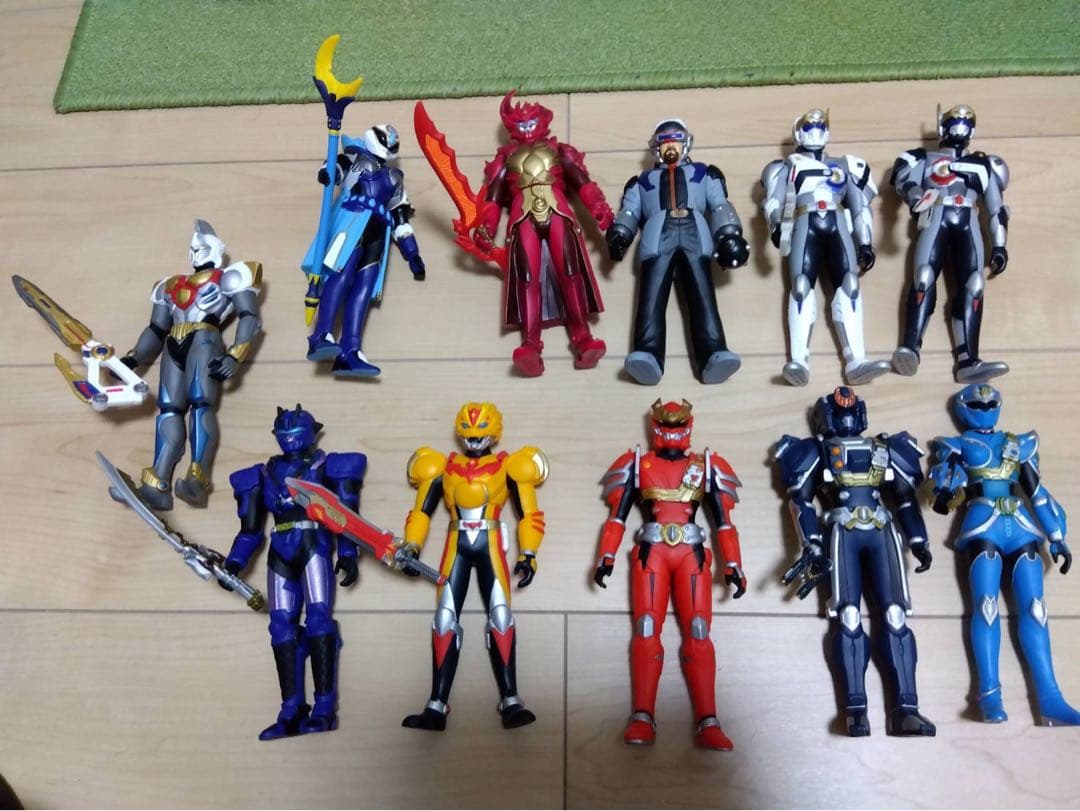 『まる様』専用　 ジャスティライザー・セイザーX ソフビセット