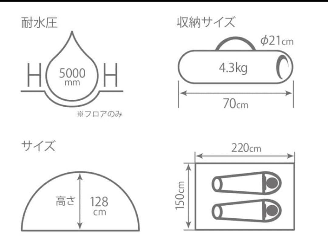 カンガルーテントS T2-616-TN