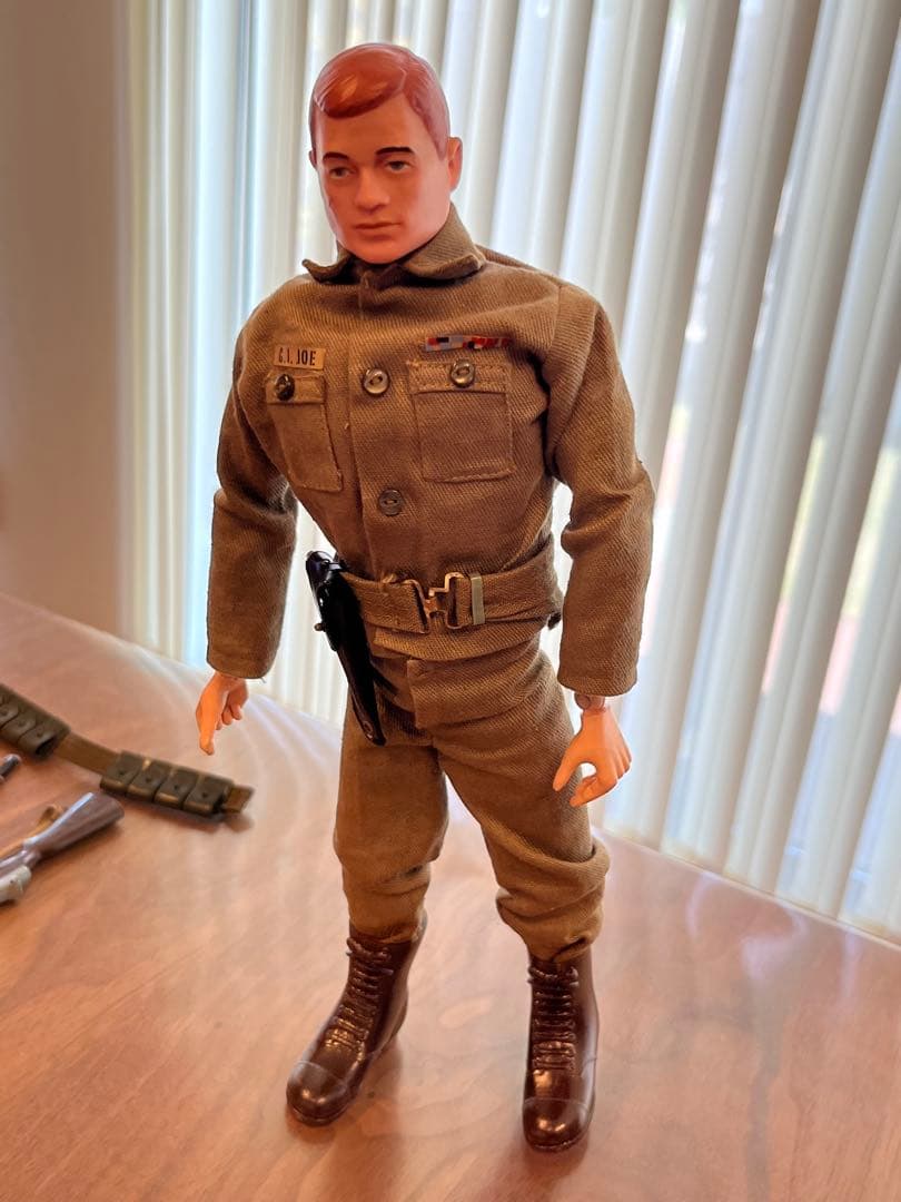 ビンテージ　GIジョー　アクションソルジャー　箱あり　損傷あり
