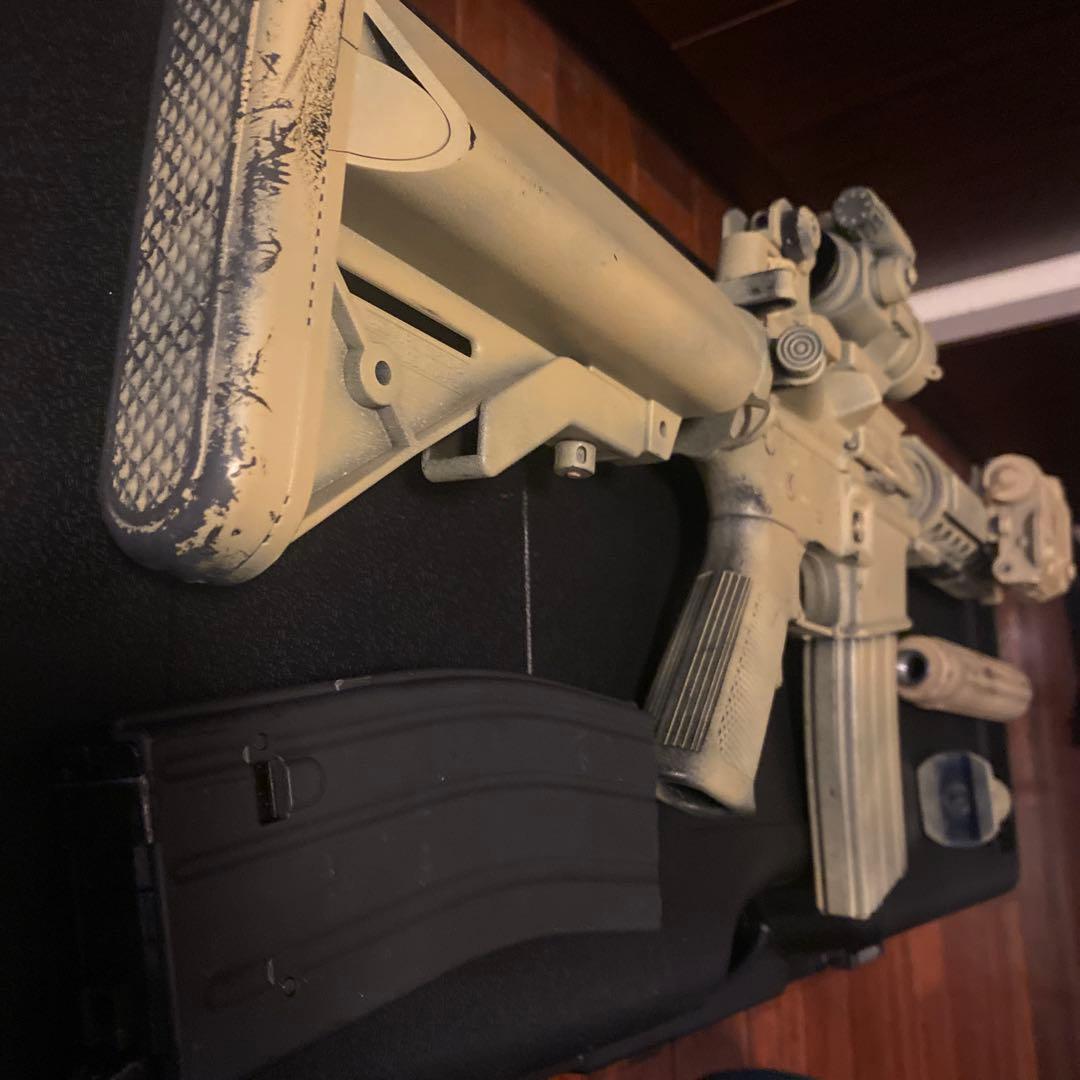 M4 東京マルイ ガスブローバック 予備マグ ケース付き　値下げ交渉可