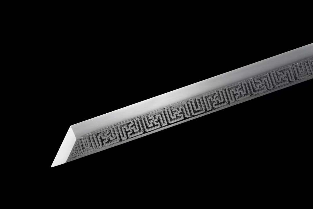 『唐横刀―蒼狼嘯月』古兵器 武具　刀装具　日本刀　模造刀 居合刀