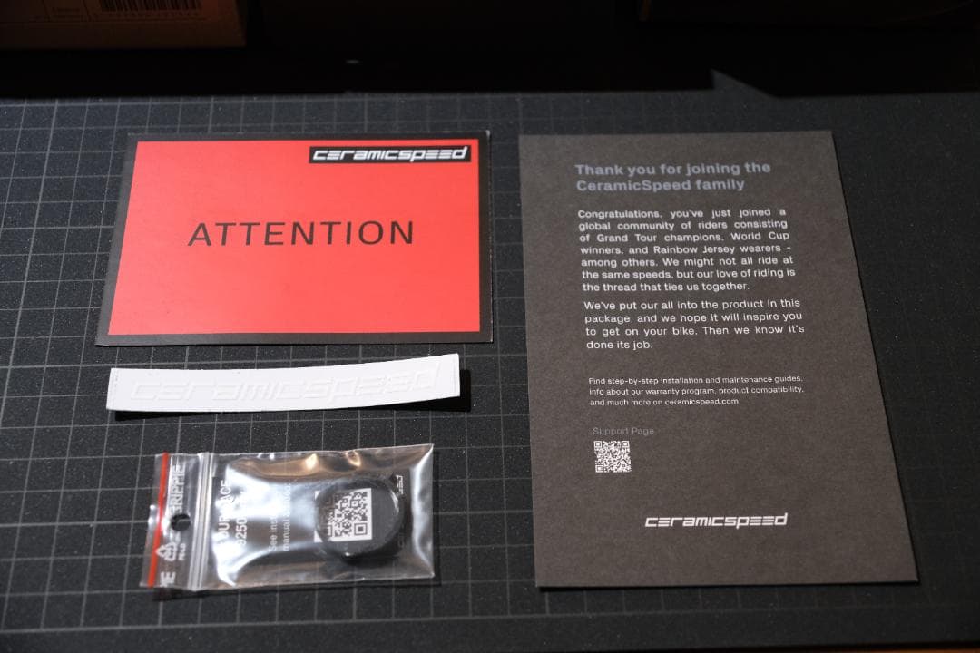 【未使用】CeramicSpeed OSPW RS DISC SHIMANO