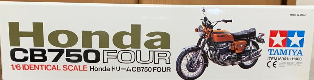 TAMIYA 1/6 ITEM16001 HondaドリームCB750FOUR