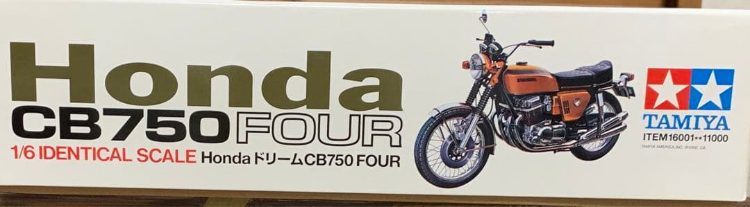 TAMIYA 1/6 ITEM16001 HondaドリームCB750FOUR