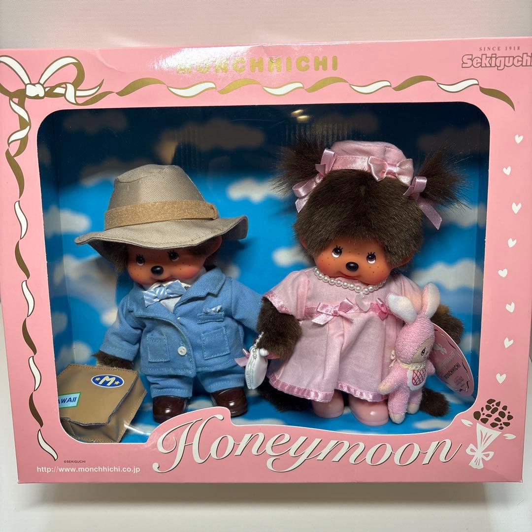 2004年発売 新品 ハネムーン モンチッチ monchhichi 1117
