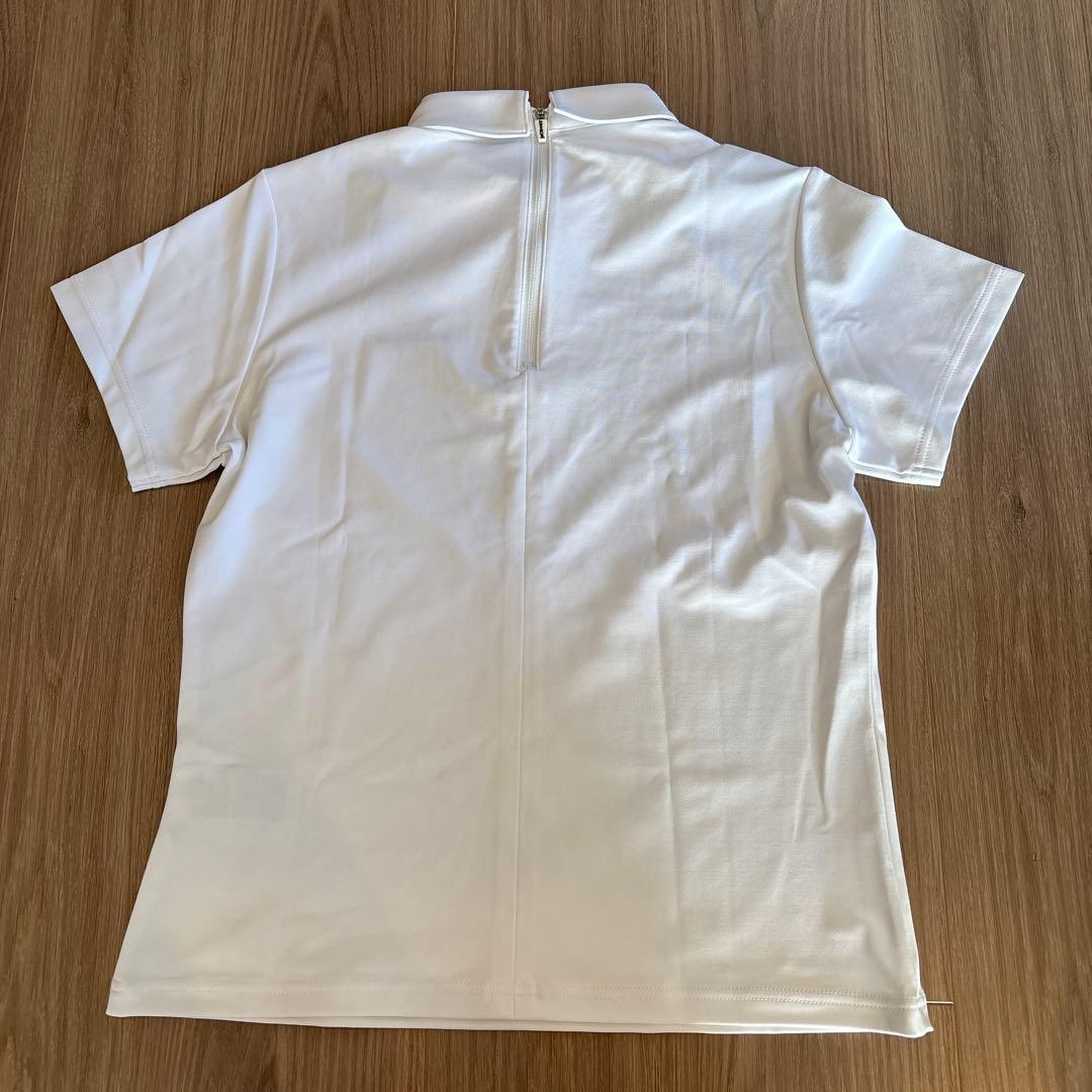 JUN&ROPE' ジッパー付きポロシャツ ホワイト