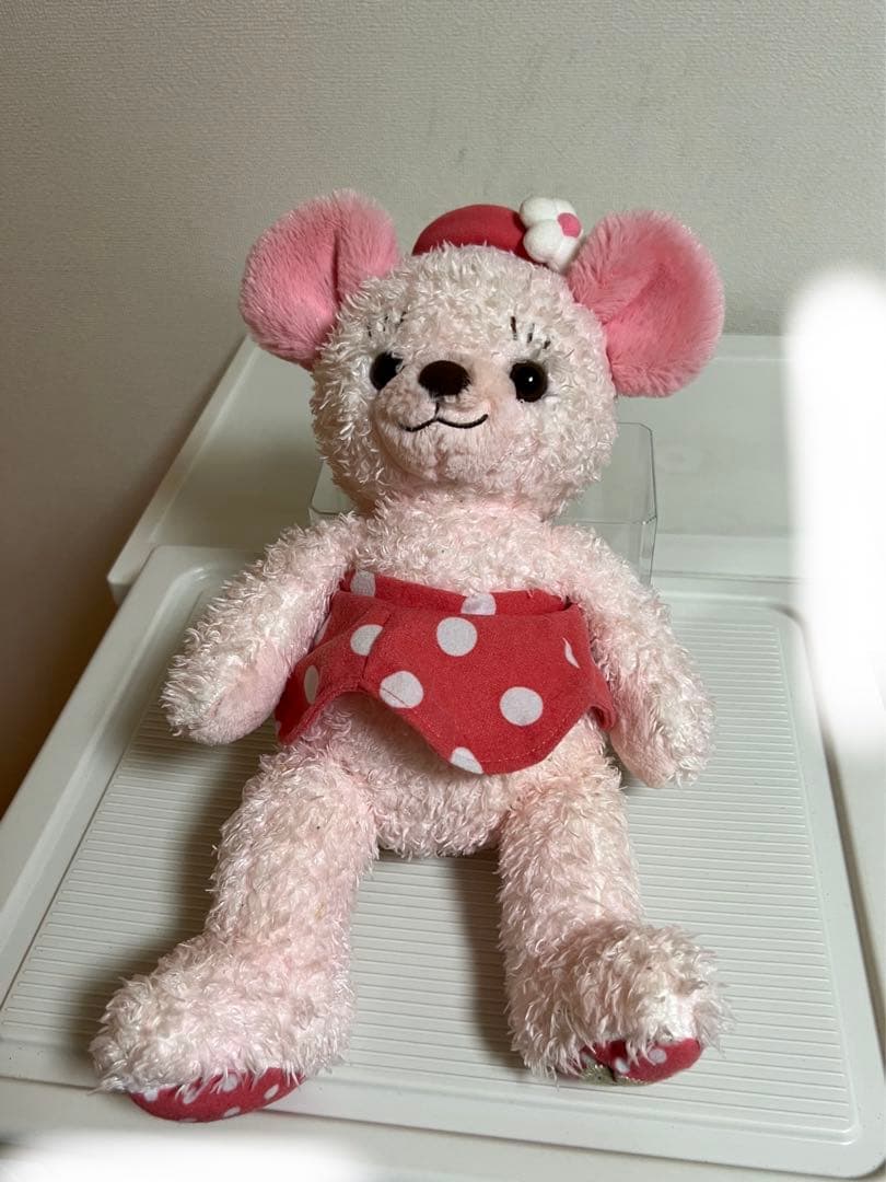 カドリーベアーの特大ぬいぐる、Mサイズ、ピンク