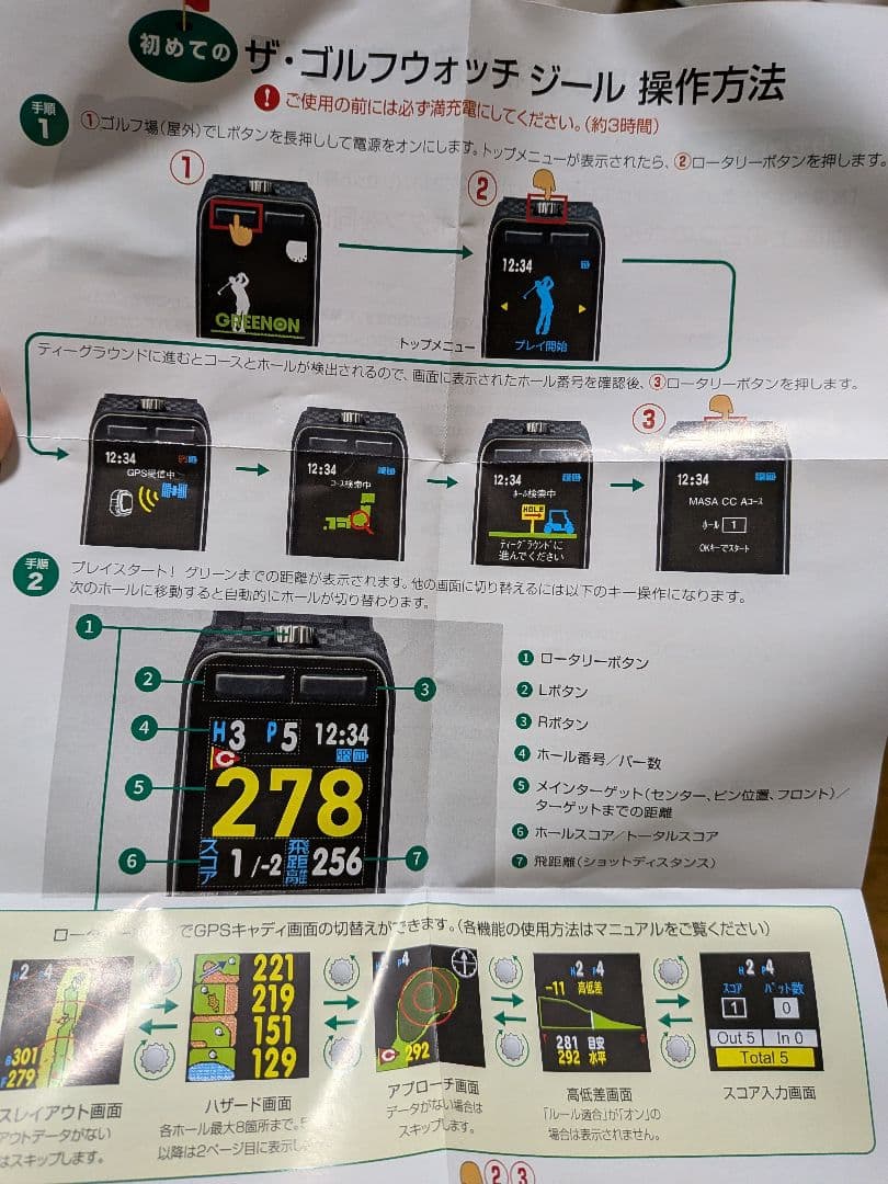 GREENON ZEAL GPSナビ