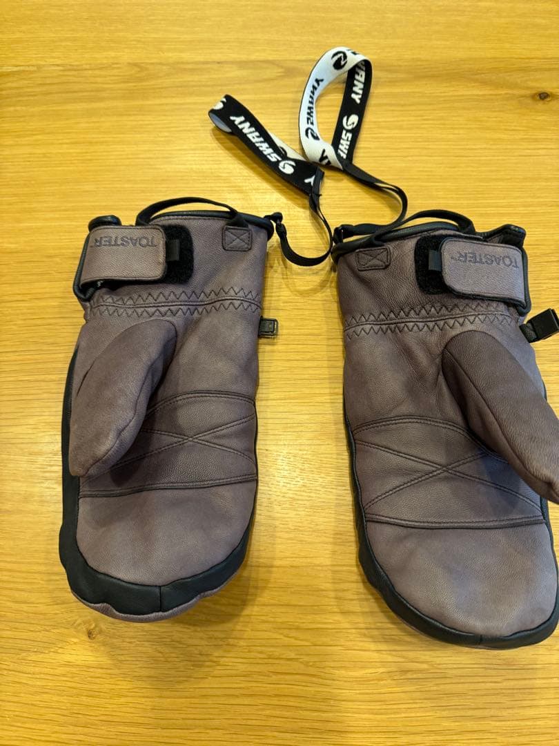 SWANY BOCCO ミトングローブ インナー手袋付き レザー size:L