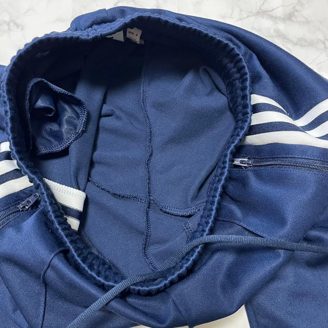 アディダス　ジャージ　上下　ネイビー トラックジャケット　ベッケンバウアー M