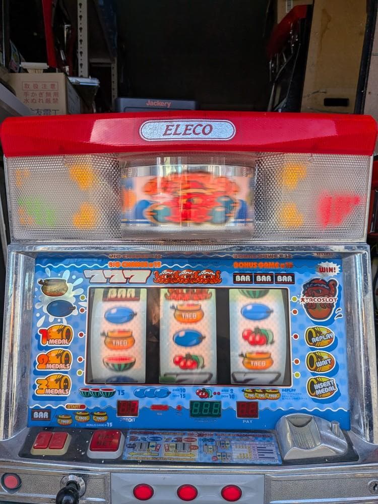 パチスロ　オオタコスロ２実機　４号機　アルゼ　エレコ　スロット　家スロ